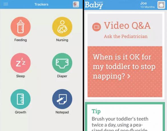 Apps voor ouders - WebMD Baby