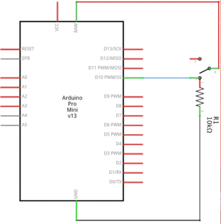 Arduino Shortcut Circuit