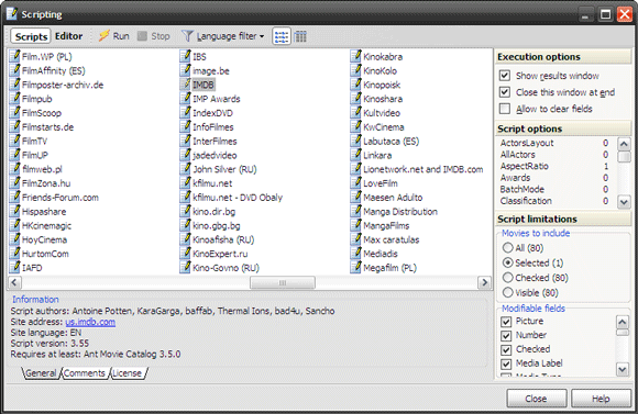 open source filmorganisator