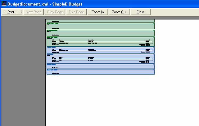 SimpleD Budget - Gratis Budget Tracker-software (Windows) vereenvoudigd 8