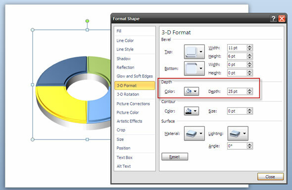 PowerPoint Art: hoe maak je een 3D-cirkel om een ​​cyclisch proces te laten zien ppt 3d circle09