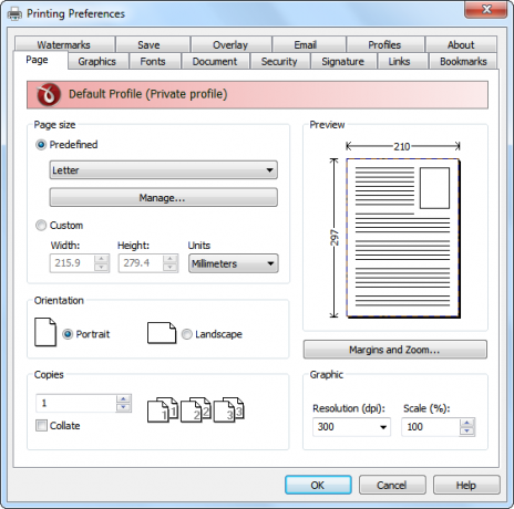 novapdf-printing-voorkeuren