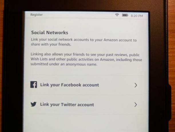 Je Kindle Paperwhite instellen en gebruiken 06 Paperwhite Verbind sociale netwerken