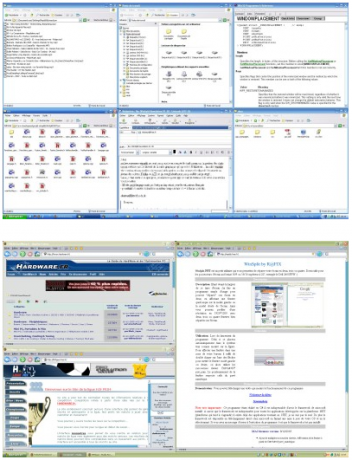 Verdeel uw pc-monitor over meerdere schermen met WinSplit Revolution winsplit2