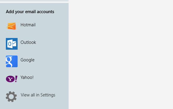 Voeg e-mailaccounts toe aan de Windows 8 Mail-app