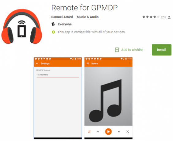 google play muziek desktop-speler externe app