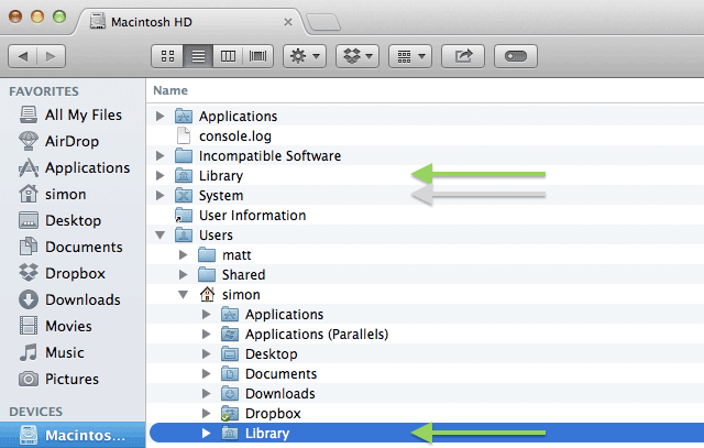 mac-library-folders