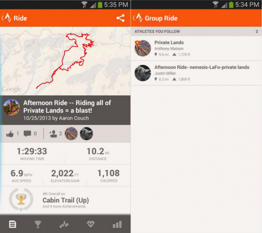 15 Strava - Groepsritten