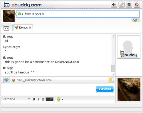 3 webgebaseerde IM-clients voor chatten in de nacht weg ebuddy