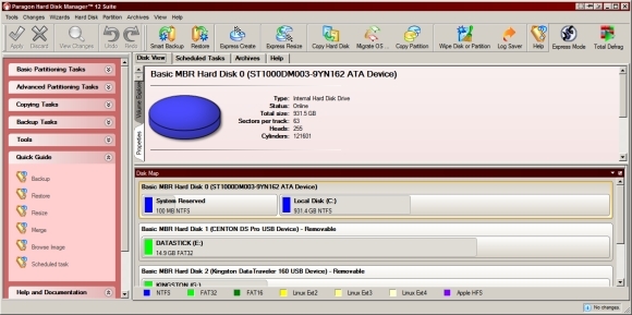 Paragon Hard Disk Manager 12 Suite: volledige controle over uw harde schijven [Giveaway] phdm21