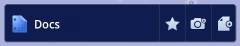 Krijg eenvoudig toegang tot uw documenten die online zijn opgeslagen met Google Docs voor Android Google Docs Widget