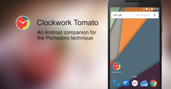 Clockwork Tomato is een gratis Pomodoro Timer-app voor Android