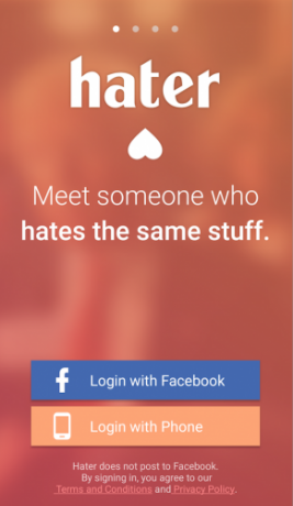 de dating-app voor haters