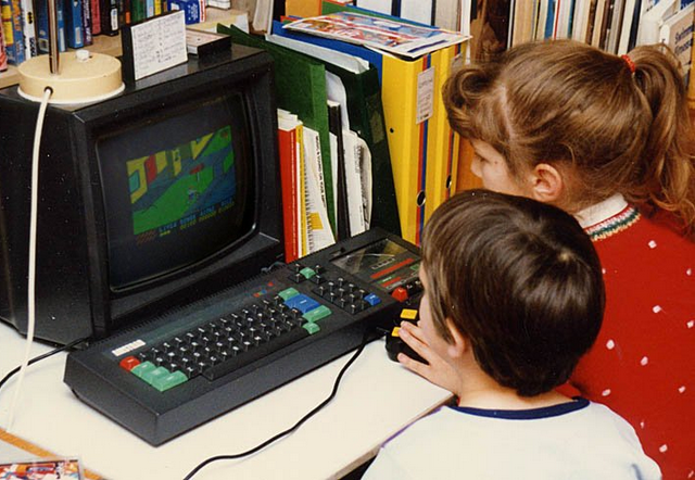 Kinderen op de computer