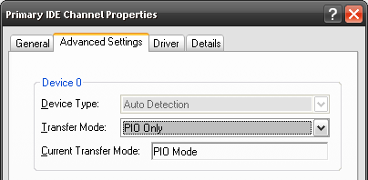 Controleer uw IDE-overdrachtsmodus om uw pc sneller te laten veranderen in pio