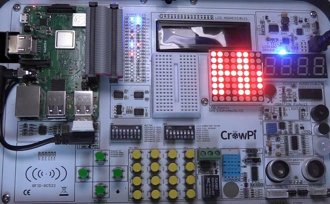 CrowPi - boordevol componenten om mee te leren