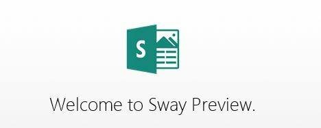 E-mail van Microsoft Sway Preview