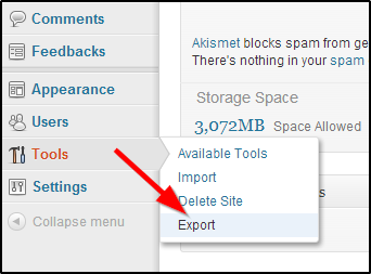 Uw lastminute-handleiding voor het exporteren van uw posterachtige blog voordat deze voor altijd wordt afgesloten WordPress-tools exporteren