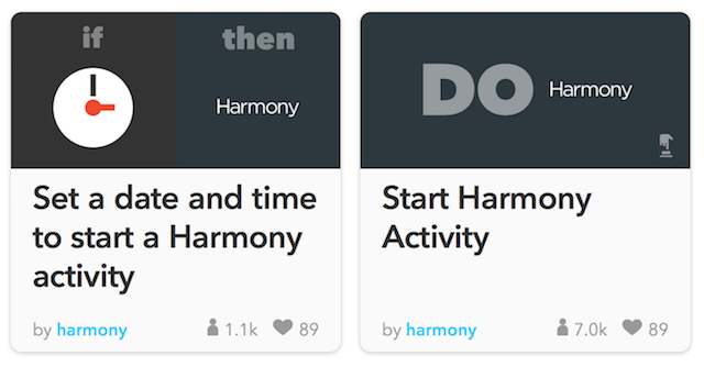 IFTTT-harmonie