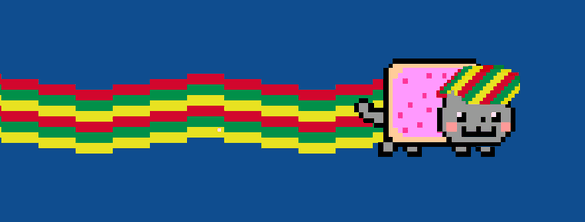 non-stop nyan cat