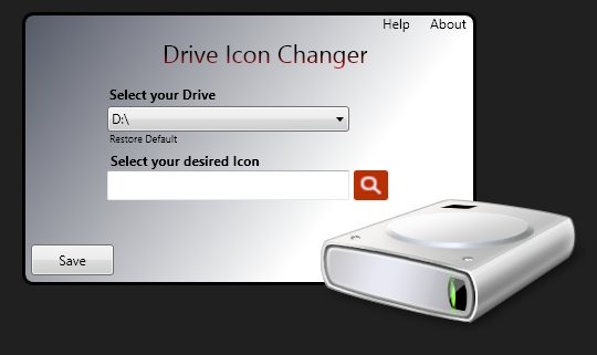 Windows Drive Icon Changer