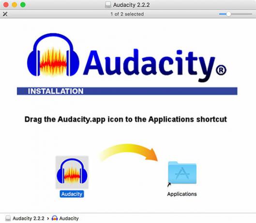 Audacity voor macOS installeren