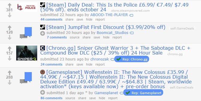 Top 7-sites voor videogamedeals en koopjesgame-deals reddit gamedeals