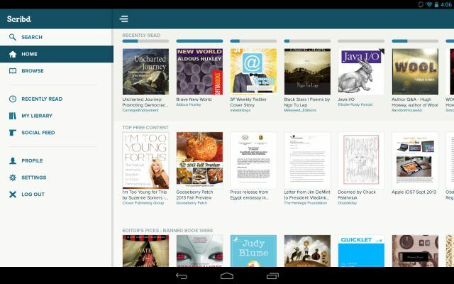 Scribd-Harper-Collins-netflix-voor-boeken-android