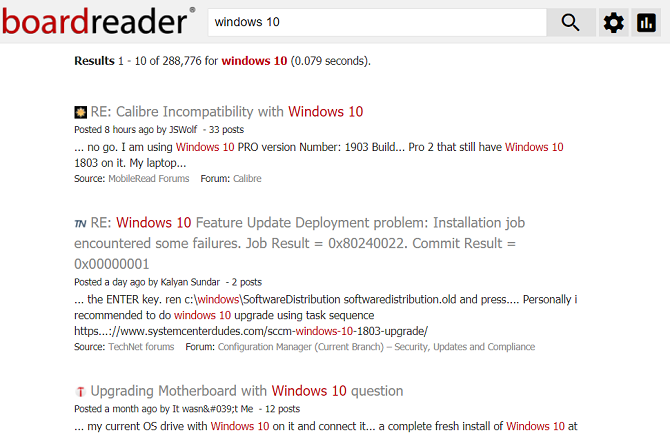 boardreader forum zoekmachine
