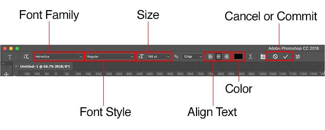 werken met tekst in photoshop - basisprincipes van photoshop