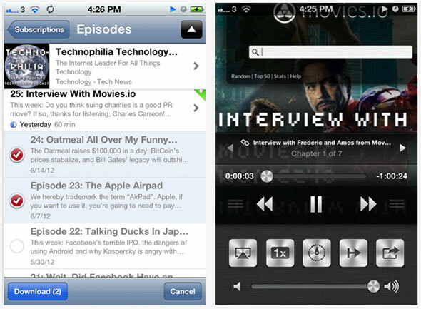 iphone podcatcher app