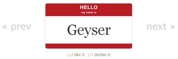 Geiser