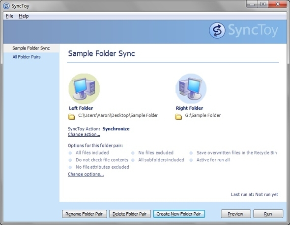 SyncToy: de eenvoudige back-up- en synchronisatieoplossing van Microsoft [Windows] SyncToy voltooid