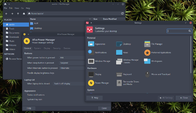 window manager als desktopomgeving linux