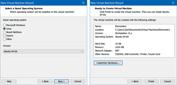 VirtualBox vs. VMware Player: de beste virtuele machine voor Windows vmware maakt virtuele machine-wizard