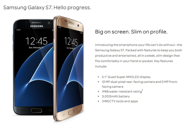 Koop een Galaxy S7 of S7 Edge op AT & T en krijg er nog een gratis! Samsung koopt er een krijgt er een gratis 1a