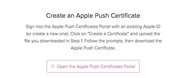 jamf maak nu een Apple Push-certificaat