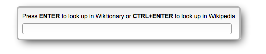 Wikipedia plug-in chroom