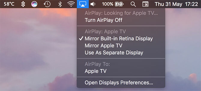 AirPlay op Mac