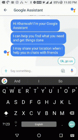 Gboard GIF verzenden