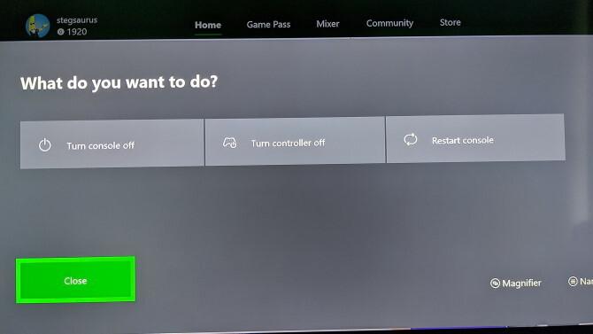 Xbox One herstartconsole