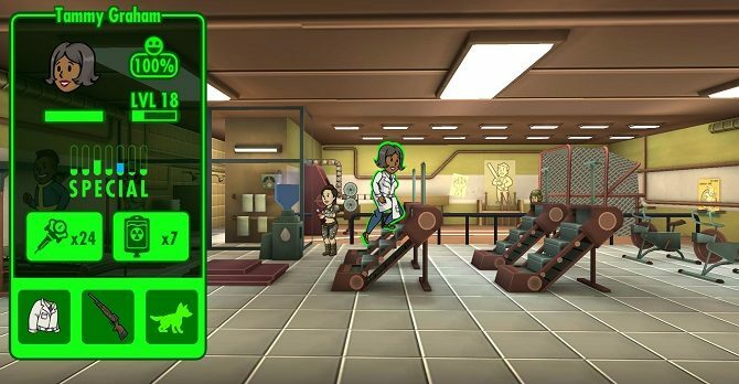 fallout shelter bewoner uithoudingsvermogen