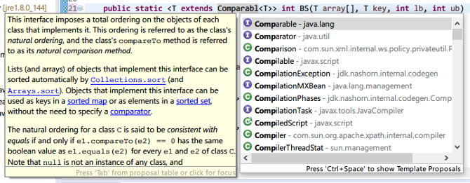 8 Eclipse-sneltoetsen die essentieel zijn voor beginners Java-eclipstips automatisch aanvullen