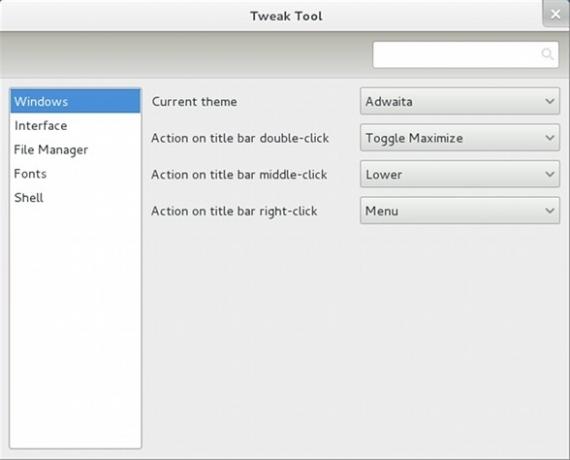 gnome tweak tool