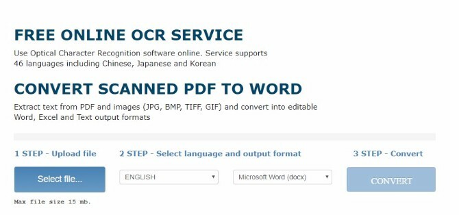 De 3 beste gratis OCR-tools om uw bestanden terug te converteren naar bewerkbare documenten OCR 14