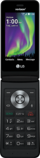 De LG Exalt LTE flip-telefoon op Verizon Wireless