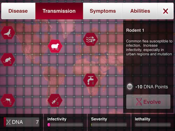 Kies een ziekte en vernietig de mensheid in Plague Inc. transmissie