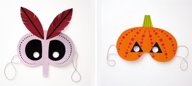 Halloween printables - Monster maskers