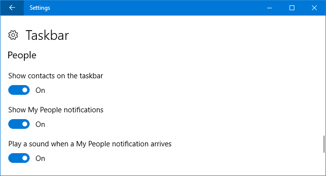 Hoe de nieuwe Windows 10 People-functie in de taakbalk te gebruiken mensen