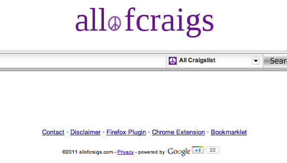 zoek in alle craigslist